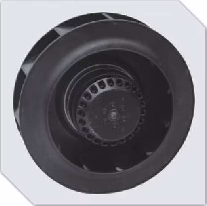 190mm 12V 冷凍装置用のカスタマイズ可能なプラスチック後方湾曲遠心ファン