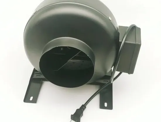 インライン換気扇 100mm 4 インチ AC 遠心インラインダクトファン
